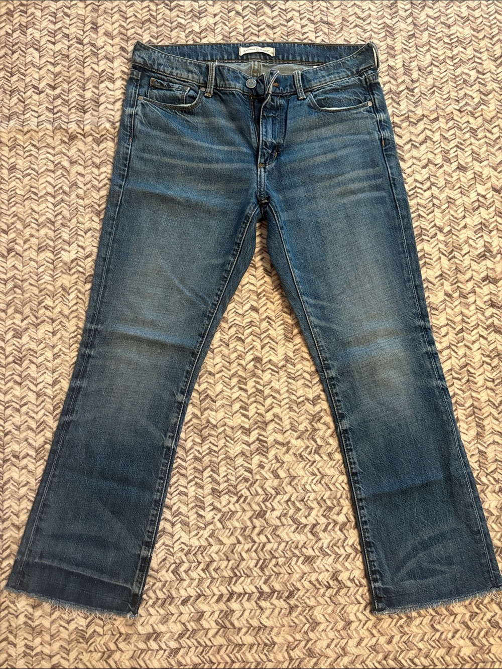 Banana Republic Cropped Flare Jeans